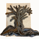 Tree: Single Needle Felt Tapestry